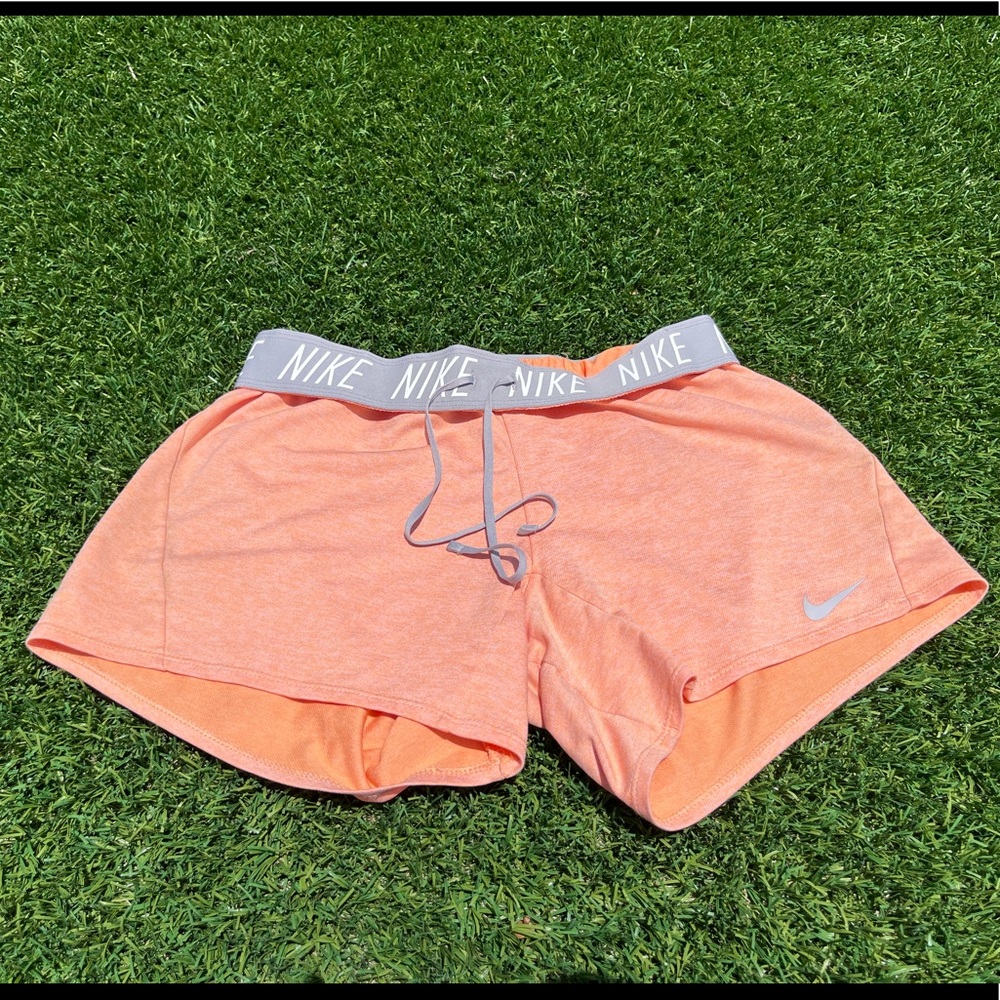 Nike shorts, Orange, Size Small